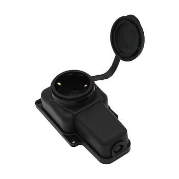 Розетка штепсельная с заземлением, РП 16-131 Элект ОО БелТИЗ