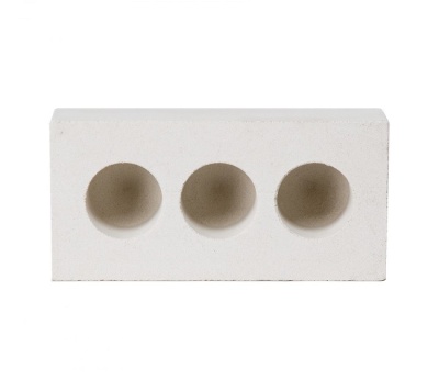 Кирпич силикатный СУРПу-М150/F35/1.6 белый 3-х пустотный