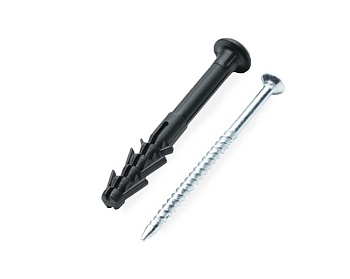 Дюбель-гвоздь гриб 6x40 US (100 шт.) Монтаж