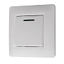 Выключатель 1-клавишный Contact 10А белый ETP EOSK11L-10 (с индикатором)