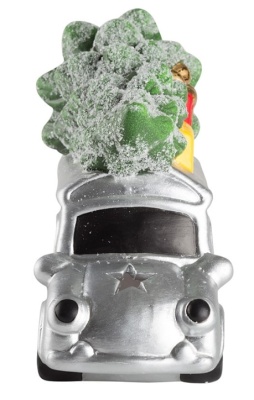 Керамическая фигурка "Автобус с елкой" 19x9x16 см 2xLR44 NEON-NIGHT