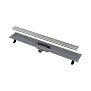 Водоотводящий желоб с порогами для перфорированной решетки AG100101550, APZ8 Simple Alcaplast