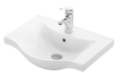 Тумба с умывальником Гамма 23оФ5/1-У 55 Базик-7055