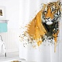 Занавеска для ванны 180х200см Tiger, без колец, Tropikhome