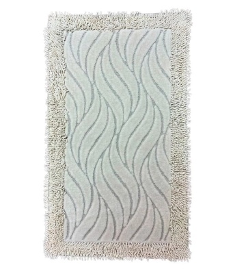 Коврик для ванной комнаты Zeria Home Castafiore Naturale Ruya 100% хлопок 60x100см кремовый