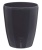 Вазон (горшок) для орхидей 1,3 л ORCHIDEA TWIN Антрацит