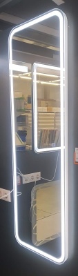 Зеркало с подсветкой 455x1350мм Loren Led Континент