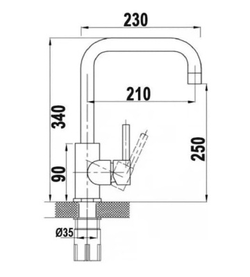 Мойка кухонная W35044+WP49098-4+W02-114+WW405A с смесителем, сифоном, дозатором Wisent