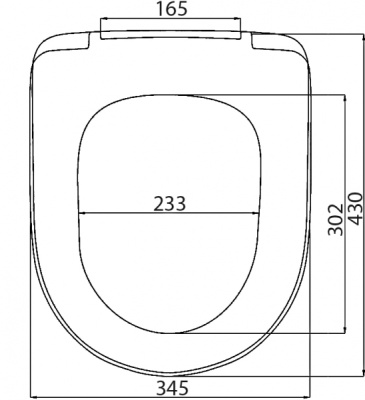Сиденье для унитаза SD 04u АВН