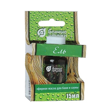 Эфирное масло Ель, 15 мл, Банные штучки