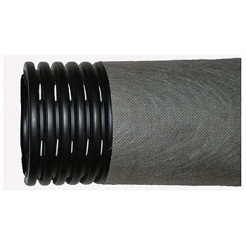 Труба дренажная с геотканью ф110 Политэк 60101110