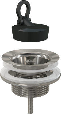 Водослив для умывальника 5/4 (A439) Alca Plast