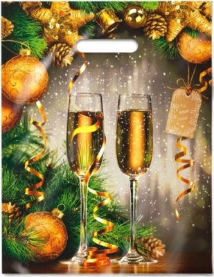 Пакет ПЭ с вырубной ручкой 31 х 40 см 