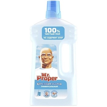 Средство для мытья полов Mr. Proper Бережная уборка 1000 мл