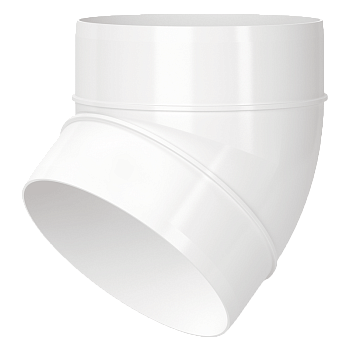 Колено 45 гр. d125 Вентс