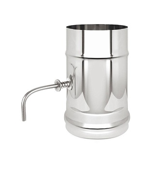 Шибер поворотный (заслонка) Везувий