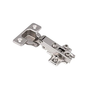 Петля накладная с доводчиком 100° 45мм H-0 slide-on AKS 37577 (еврошуруп)