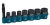 Набор ударных головок 1/4" 6-13 мм 8 предметов MAKITA (E-12289)