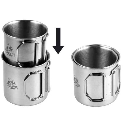 Кружки 250/500 мл со складными ручками ARIZONE 42-250350