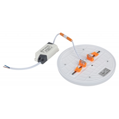 Светильник светодиодный регулируемый круглый 24 Вт, белый, 6500K ЭРА LED 11-24-6K