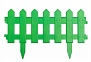 Ограждение декоративное Палисадник  МС О-48.29.012-ПП (4 секций) 1.9 м зеленый 
