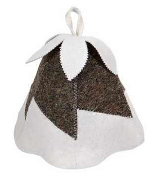 Шапка для бани и сауны 