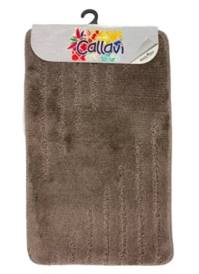 Коврик для ванной 80х120см,норка 6581, CALLAVI HIGHMONO