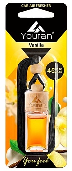 Ароматизатор автомобильный Youran You feel 4 мл Vanilla
