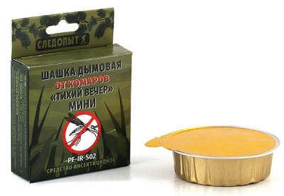 Шашка дымовая от комаров Тихий вечер Мини Следопыт