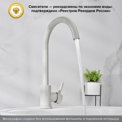 Смеситель для кухни D35 SUS124GY-017F РМС