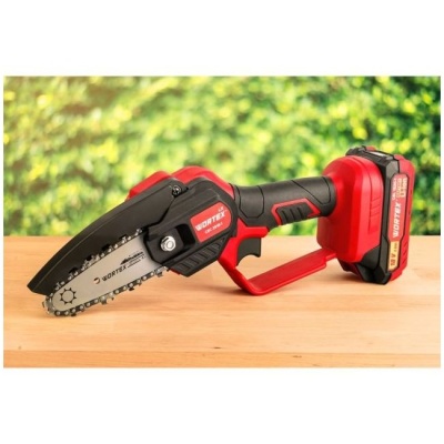 Мини-пила цепная аккумуляторная LX CEC 2518-1 в чемодане ALL1 XLT WORTEX 1329493