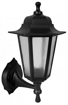 Светильник Леда 1 черный матовое стекло НБУ 06-60-001 У1 Элект