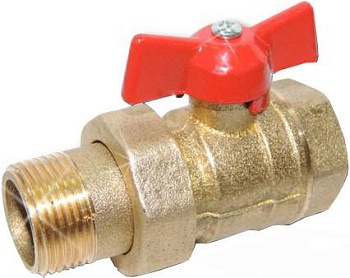 Кран шаровый латунный 1/2