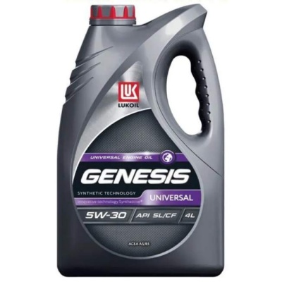 Масло моторное полусинтетическое Лукойл Genesis Universal 5W30 SL/CF (4 л)