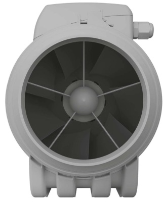 Вентилятор канальный TYPHOON d100  мм двухскоростной с таймером ERA PRO