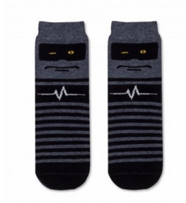 Носки детские 3081 рис.586 т.серый меланж, Брестский чулочный комбинат