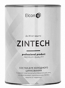 Грунт-эмаль цинкнаполненная ELCON Zintech 1кг
