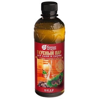 Ароматизатор Вкусный пар Кедр, 350 мл, Банные штучки