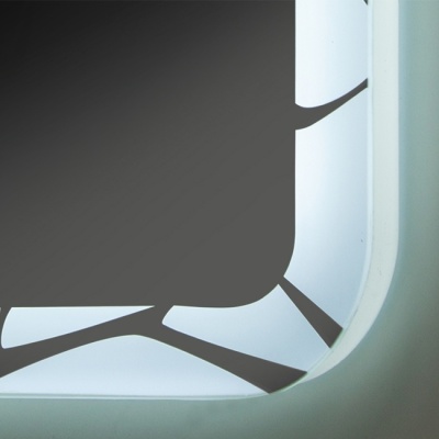 Зеркало 80x60 см Алмаз-Люкс 3П-32 (подсветка, сенсор)