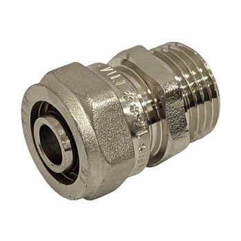 Фитинг обжимной прямой 16 х 1/2ш TIM C-S1602MN