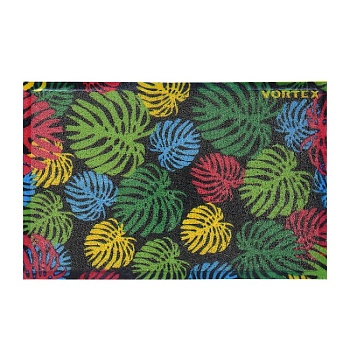 Коврик кокосовый 40x60 см, Папоротник, VORTEX 24252