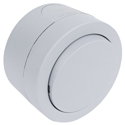 Выключатель 1-клавишный xOne серый Ovivo 406-240000-200