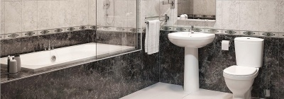 Плитка облицовочная Цезарь черная 250х400мм 122593 М-Квадрат