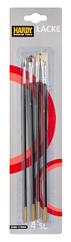 Набор кистей для масла 4 шт., Hardy