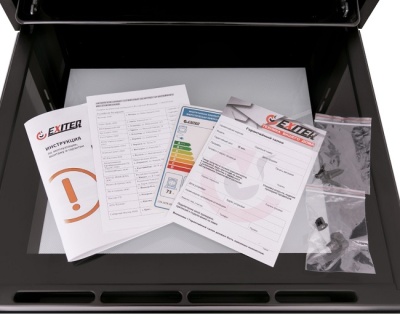 Духовой шкаф электрический встраиваемый EXITEQ EXO-105 black