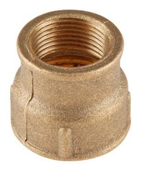 Муфта редукционная латунная, внутренняя резьба 3/4