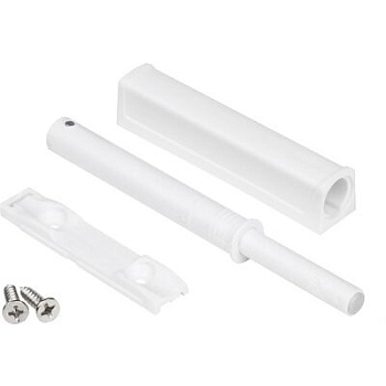 Механизм TIP-ON усиленный с резиновым наконечником, белый, AKS 82722