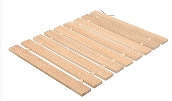 Коврик деревянный, липовая рейка, 