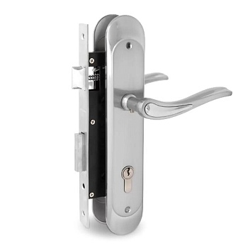 Замок врезной ЗВ 1856 SC/CP Palladium