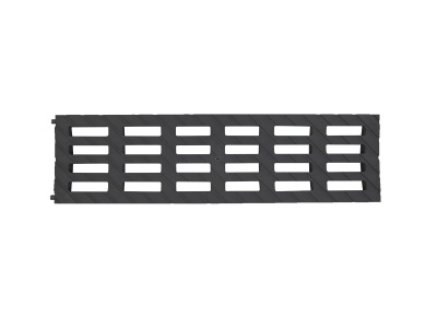 Решетка 100 MEDIUM В-125 Ecoteck (черный)